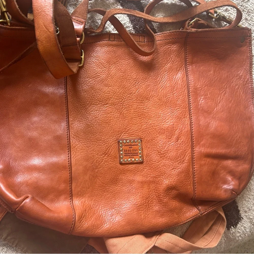 Campomaggi leather tote - Picture 2 of 5